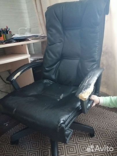 Компьютерное кресло каркас на запчасти