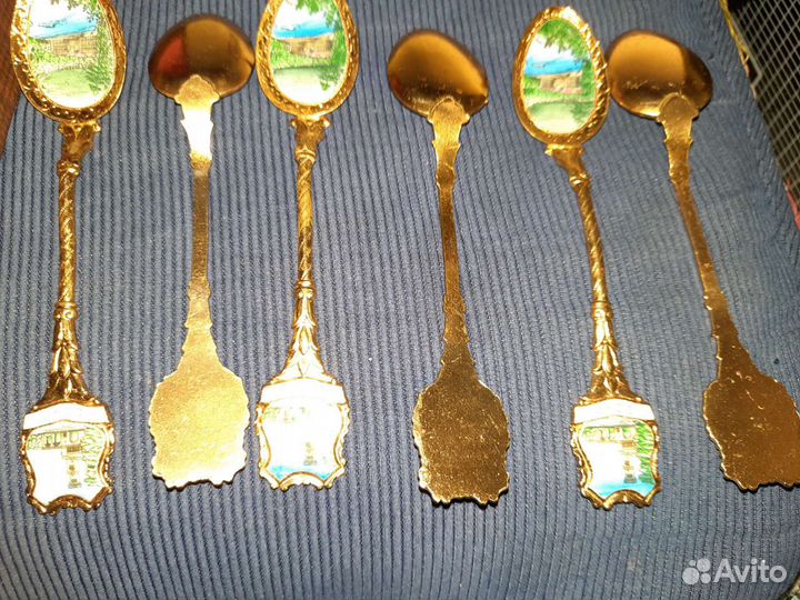 Ложка По. Золото Сэмалью Сочи в идеальном состояни