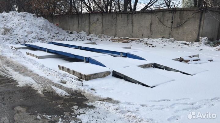 Весы колейные на 20 тонн 8 метров тракт