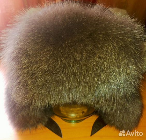 Шапка женская песец