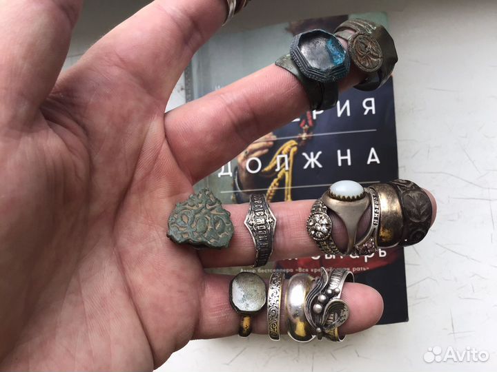 Серебряный перстень