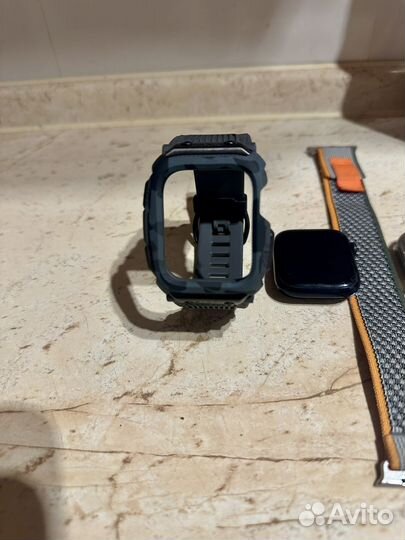 Шехол с ремешком на apple watch (45mm)