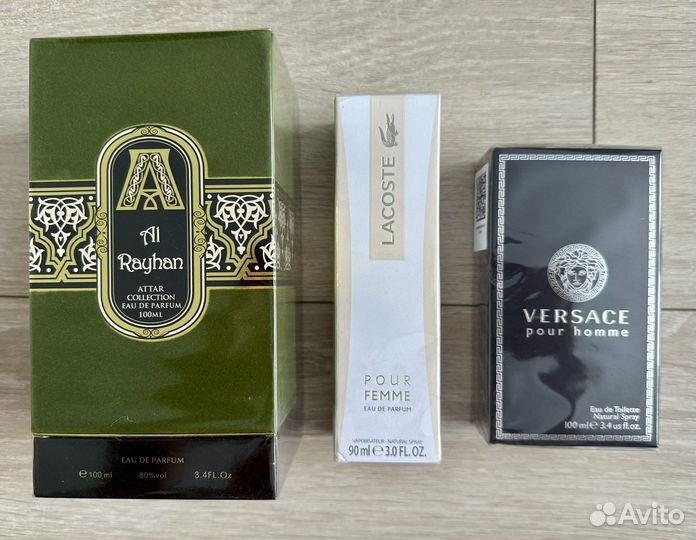 Парфюм, al rayhan, lacoste, versace