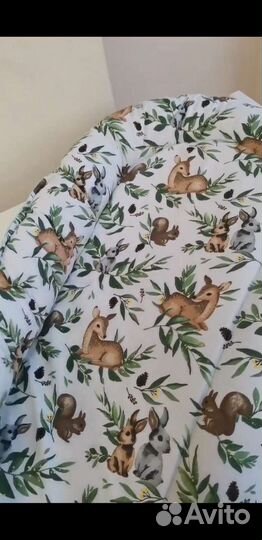 Бортики в детскую кроватку