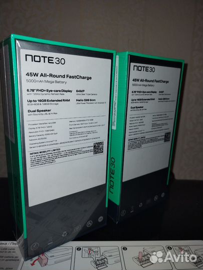 Infinix Note 30, 8/128 ГБ