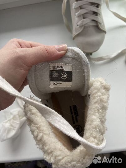 Коньки детские двухполозные