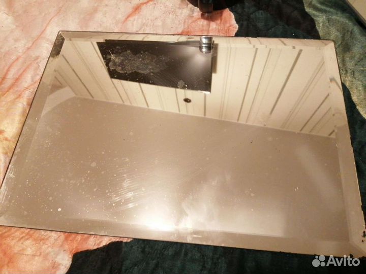 Зеркало с зеркальными обрезками