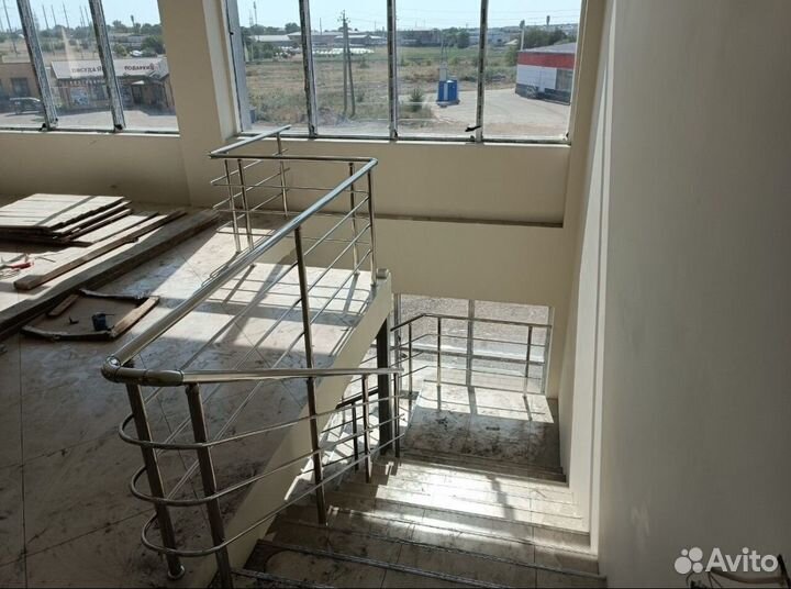 Перила на лестницу из нержавеющей стали