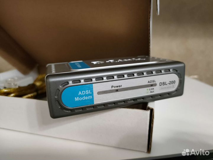 Adsl модем D-Link DSL-200