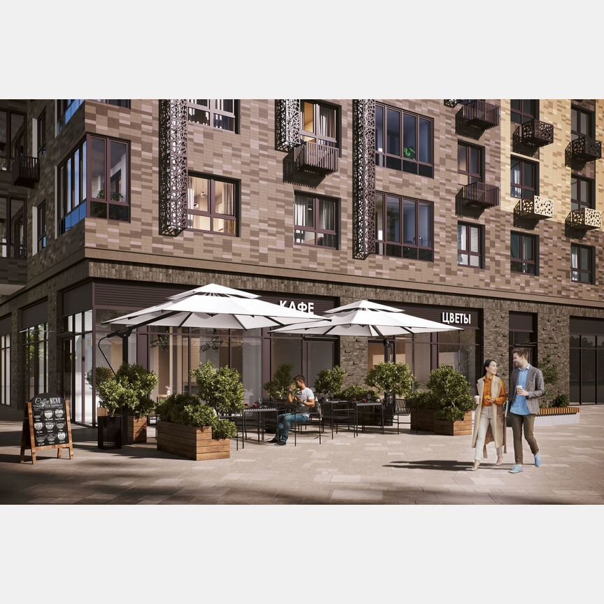 1-к. квартира, 40,7 м², 6/12 эт.