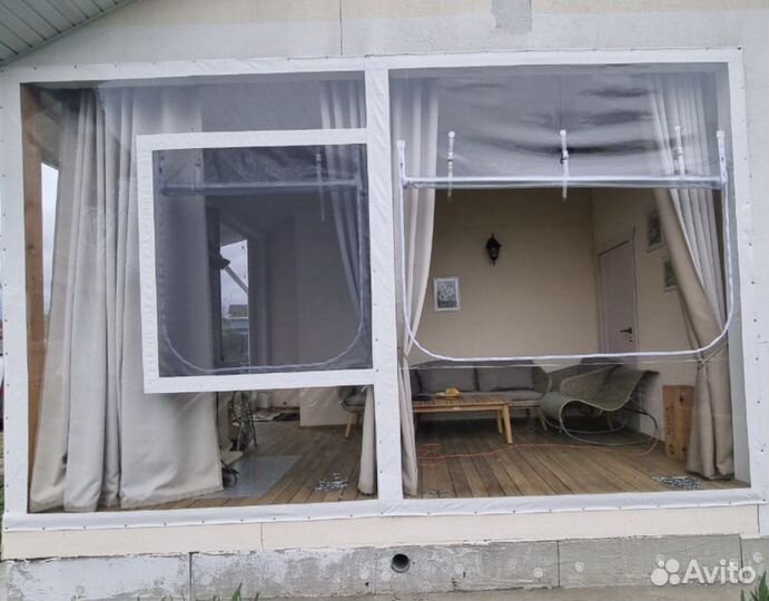 Мягкие окна от производителя круглый год