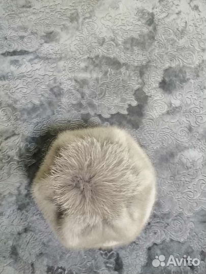 Шапка норковая женская р-р 54-56