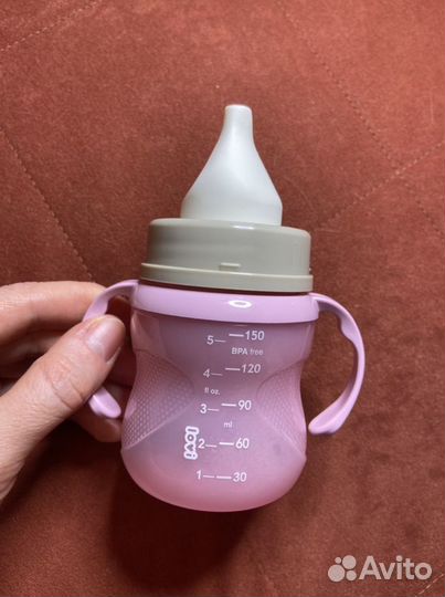 Бутылочка avent поильник посуда для малышей