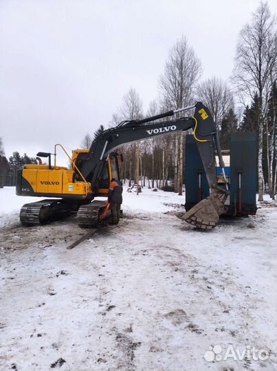 Экскаватор погрузчик jcb 4cx, Volvo 140