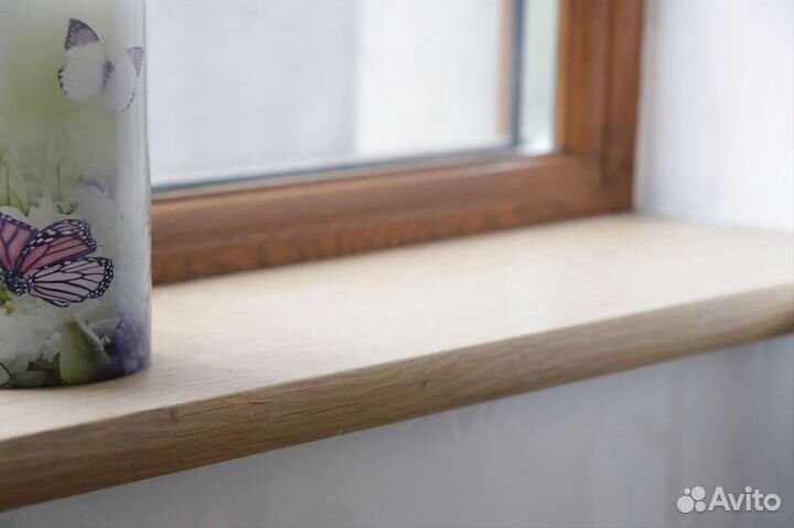 Деревянный подоконник дуб