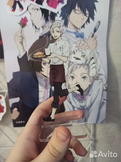 Ацуши Накаджима оригинальный стенд коллаб