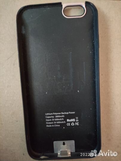 Чехол-батарея на iPhone 6/6s