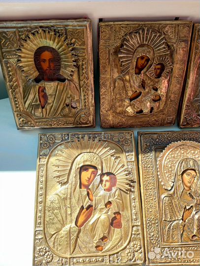 Старинные иконы 19 век (7шт)