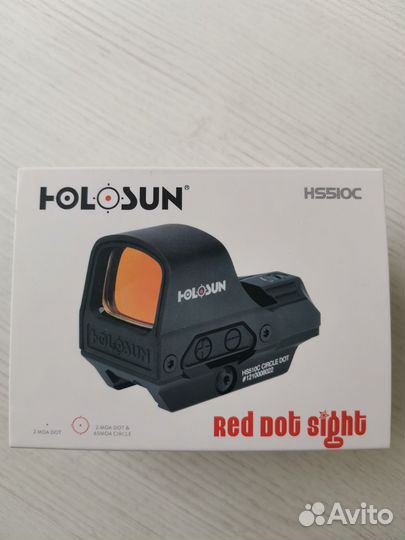 Коллиматорный прицел holosun hs510c