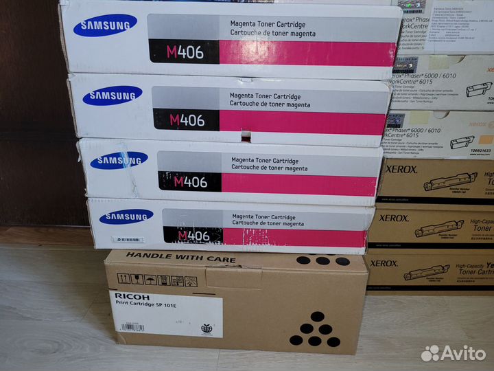 Оригинальные катриджи HP Xerox Epson Samsung ricoh