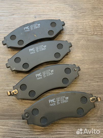 Колодки тормозные передние Chevrolet Lacetti