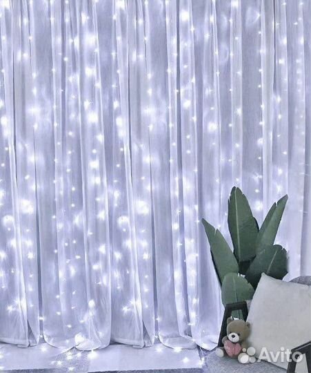 Гирлянды шторы в наличии