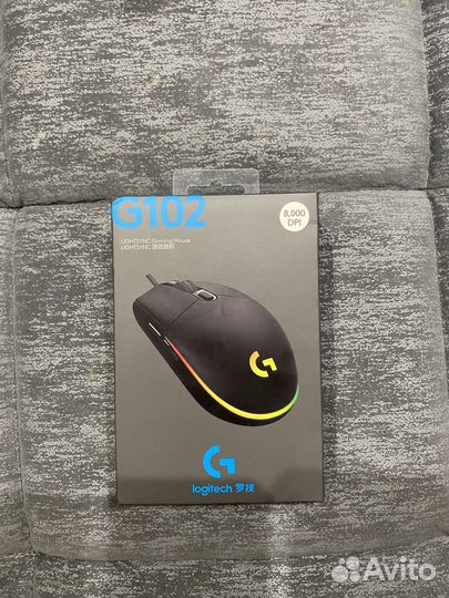 Мышь Logitech G102 lightsync