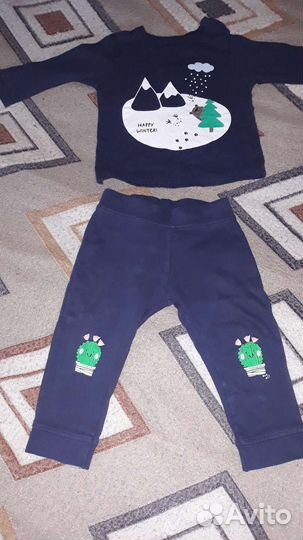 Пакет вещей на мальчика 9 мес.-1 год