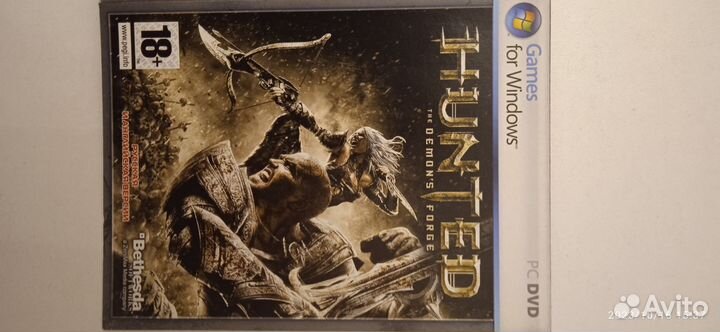 Игра hunted на DVD-диске