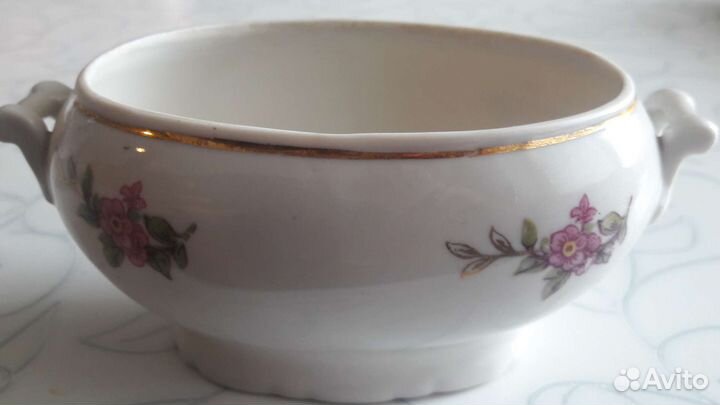 Соусница фарфор Городница СССР 1955 г