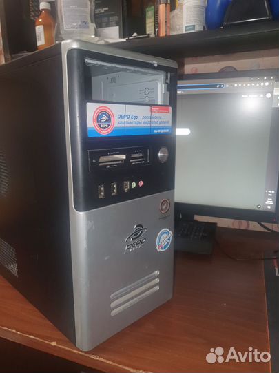 Корпус mATX и комплектующие