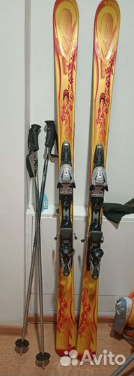 Горные лыжи k2 burning luv женские