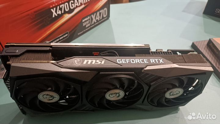 Игровой пк Rtx3070MsiGamingX+Ryzen5600+32гб+м2 1тб
