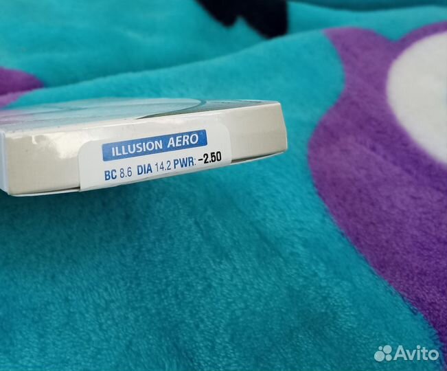 Контактные линзы illusion aero -2.5