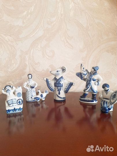 Кувшин с бокалами гжель