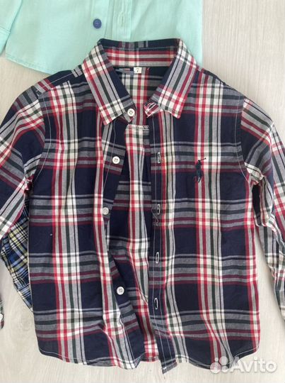 Рубашка на мальчика размер 92