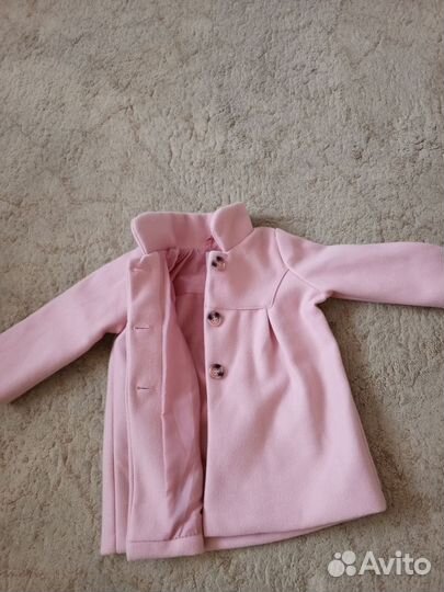 Пальто для девочки 80