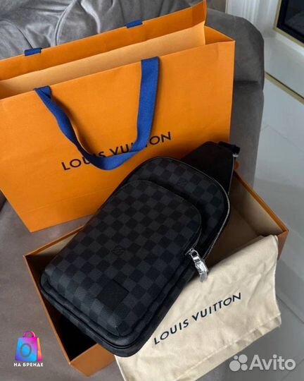 Сумка слинг мужская Луи Виттон