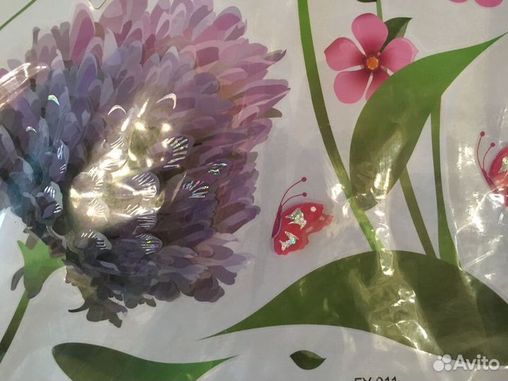 Decor Цветы Бабочки Луг