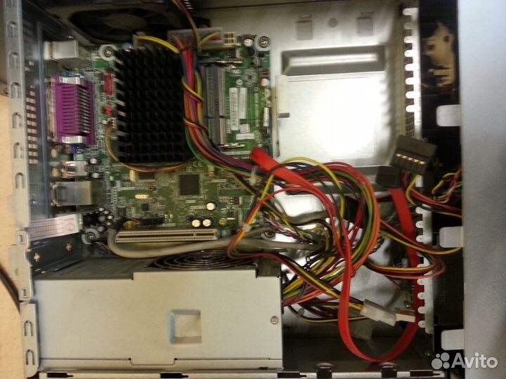 Материнская плата + процессор Intel Atom