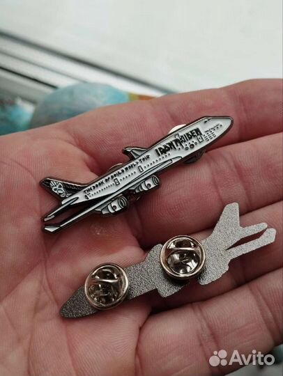 Значок Боинг Iron Maiden Ed Force One 2016