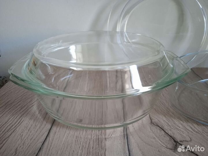 Формы для запекания/микроволновки стекло