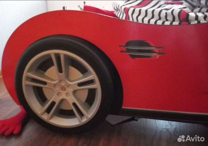 Кровать-машина Cilek для гонщика, с матрасом