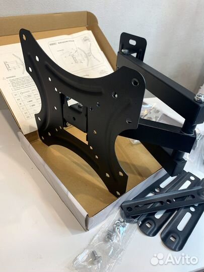 Кронштейн наклонный поворотный для телевизора