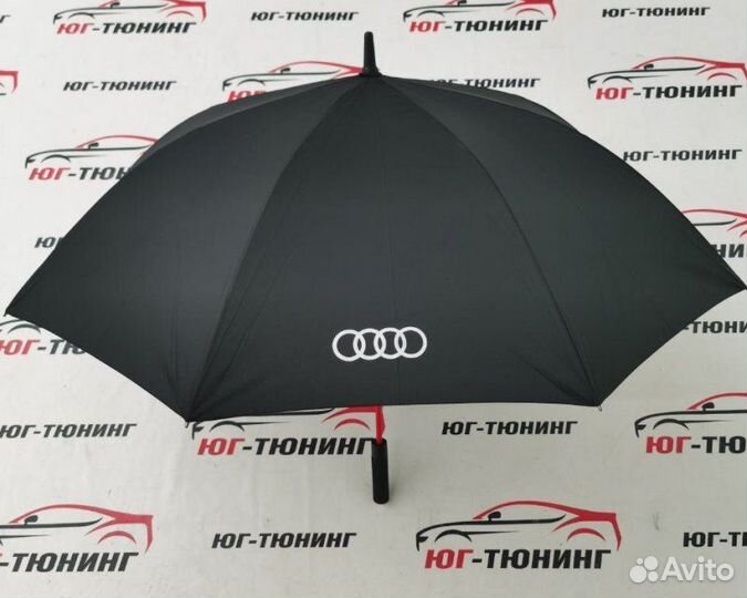 Зонт трость с красными вставками Audi
