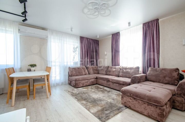 3-к. квартира, 84,7 м², 10/24 эт.