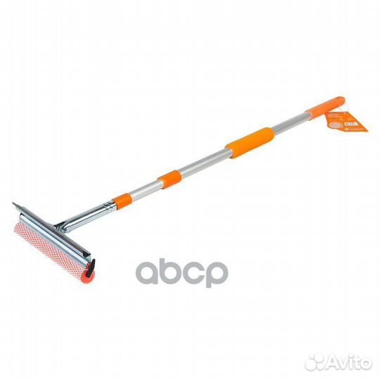 Щетка для мытья стекол с телескопической ручкой