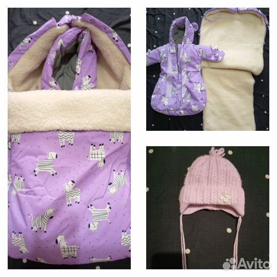 Зимний комбинезон для девочки