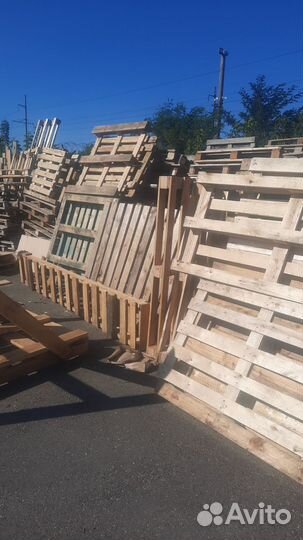 Поддоны деревянные бу, разные