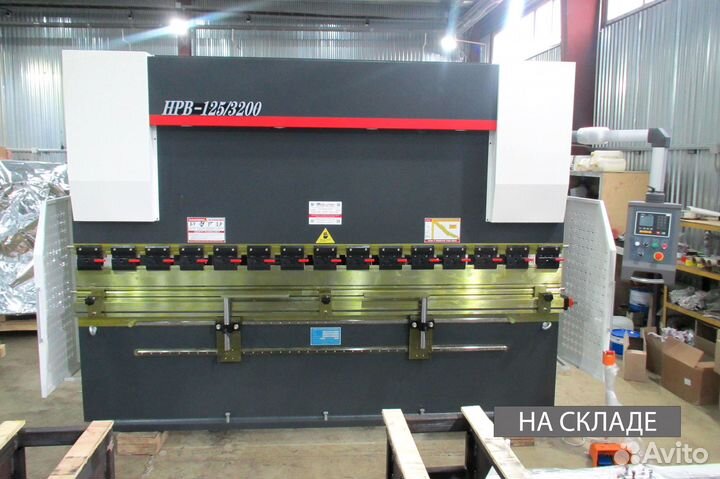 Гидравлический листогибочный пресс Bomei 125/3200